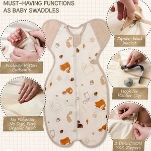 NWT Ccoccozam swaddle all season sleep sack